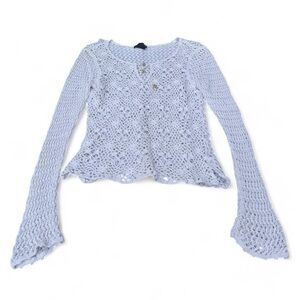 a.n.a White Crochet Top